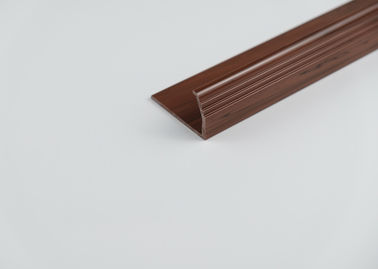 Wooden Effect Extruded Plastic Profiles Matt / Shiny Surface Type Optional