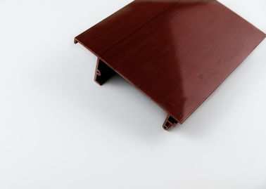 Wooden Effect Extruded Plastic Profiles Matt / Shiny Surface Type Optional