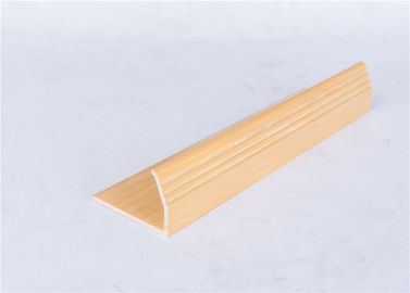 Building Decoration PVC Extrusion Profiles Customized Color Available