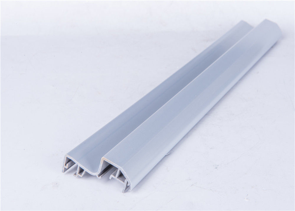 Waterproof PVC Decoration Profile , Rigid Plastic Extrusion Profiles