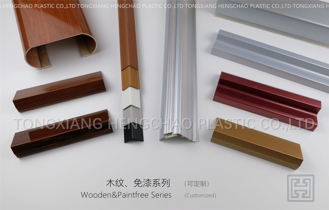 Extruded Custom Plastic Profiles For Structure / Decoration Parts