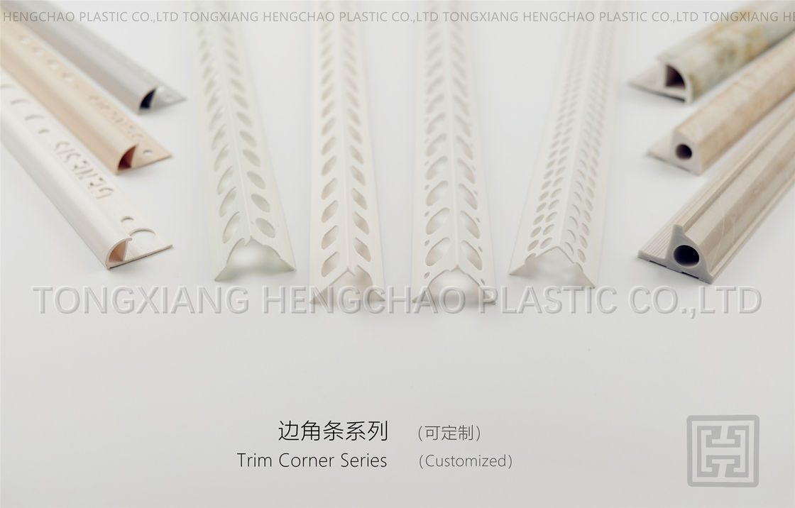 Colored Custom Plastic Profiles , Extruded PVC Plastic Profile