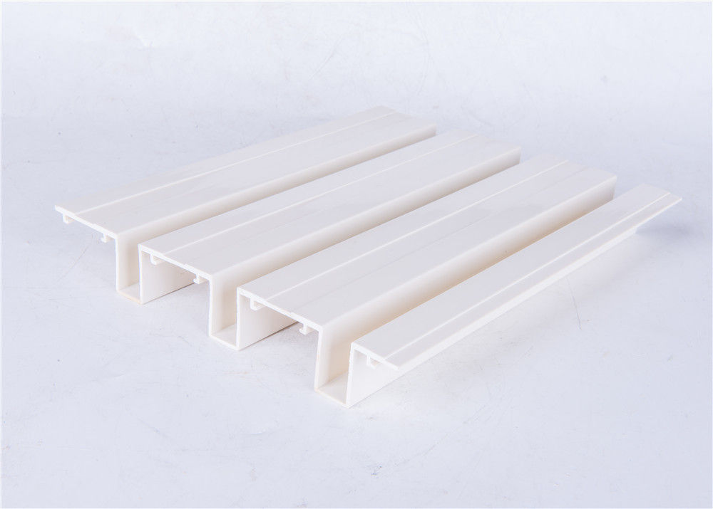 Decoration Use Custom Plastic Profiles With Special Requested Surface